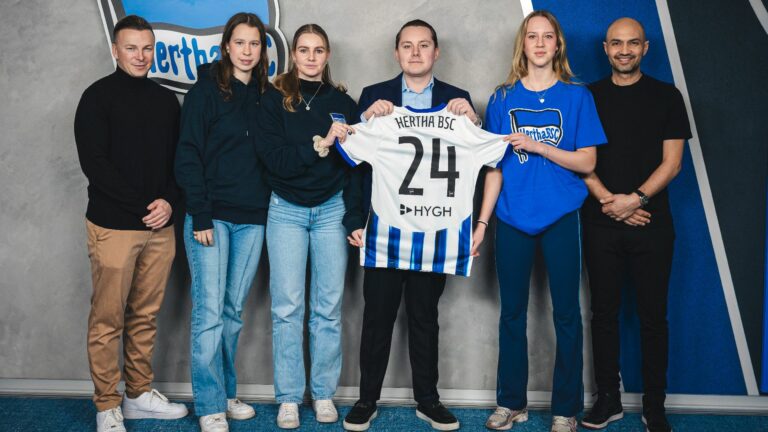 HYGH wird Partner der ersten Frauenmannschaft von Hertha BSC